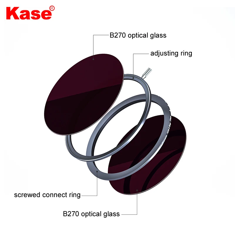 Kase 77mm/82mm Adjustable ND3-1000 MC Variable ND