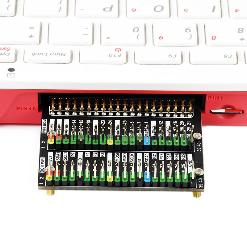 Raspberry Pi 400 GPIO Interface Adapter Module 2 x 40PIN 1 x 40PIN Header Adapter GPIO Extension Board for Raspberry Pi 400 raspberry pi expansion board