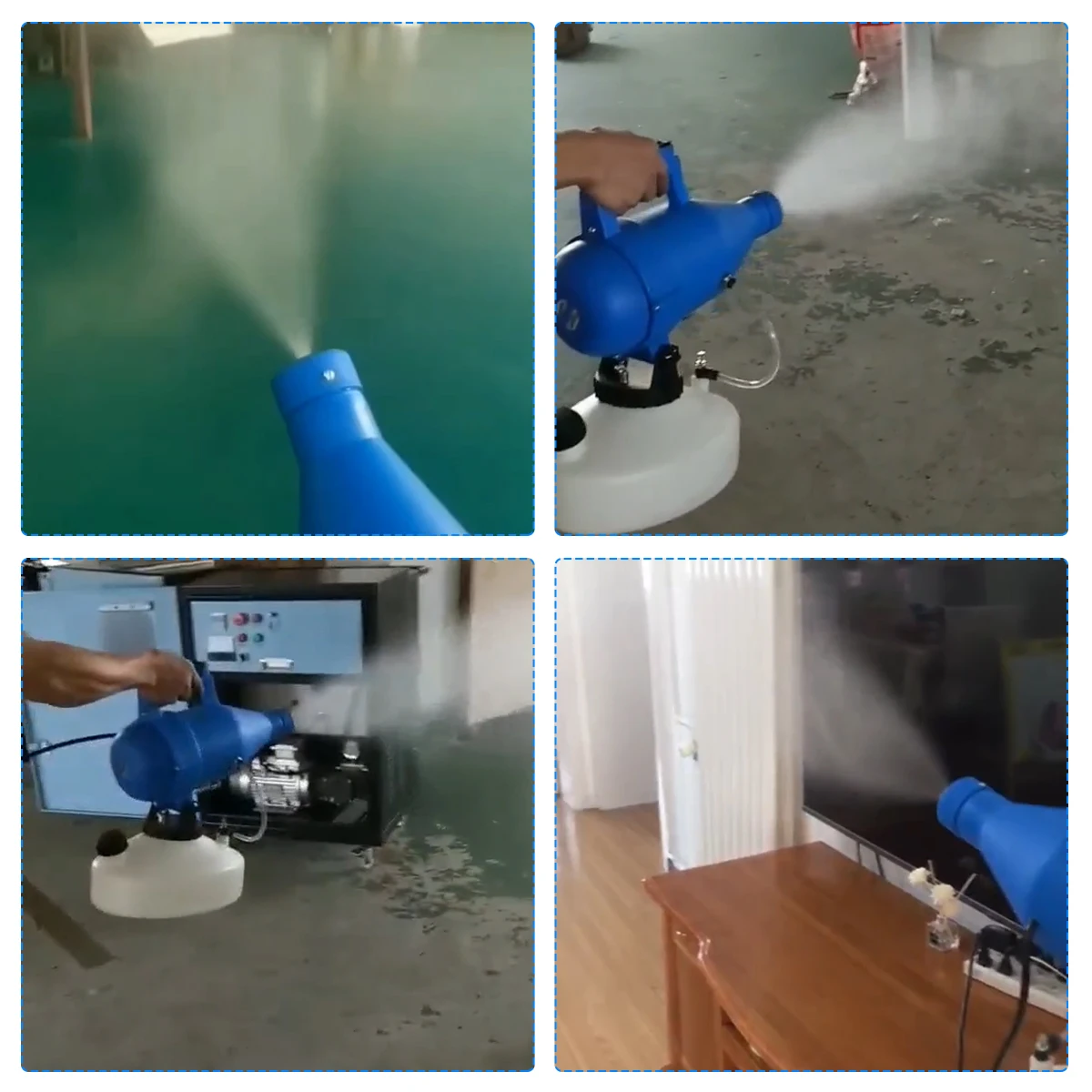 Electric ULV Fogger Portable Ultra-Low Volume Atomizer Sprayer Fine Mist Blower Pesticide Nebulizer 4.5L Insecticide Nebulizer