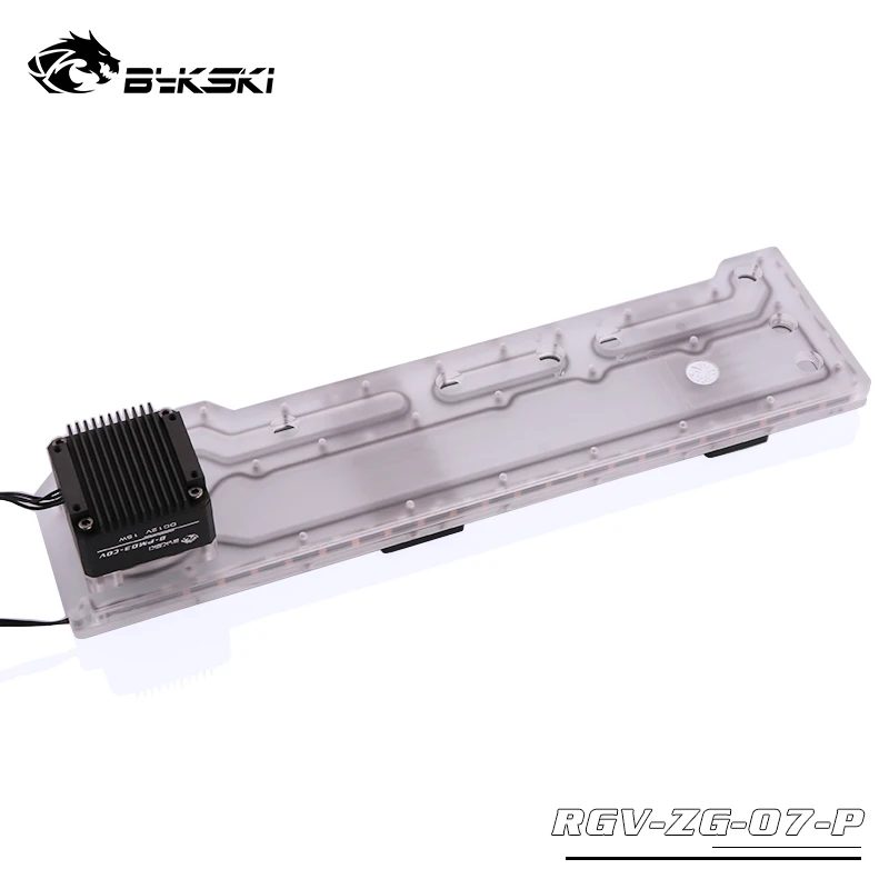 Чехол для компьютера BYKSKI ZEAGINAL ZG07 плата водяного бака раствор канала 3PIN RGB