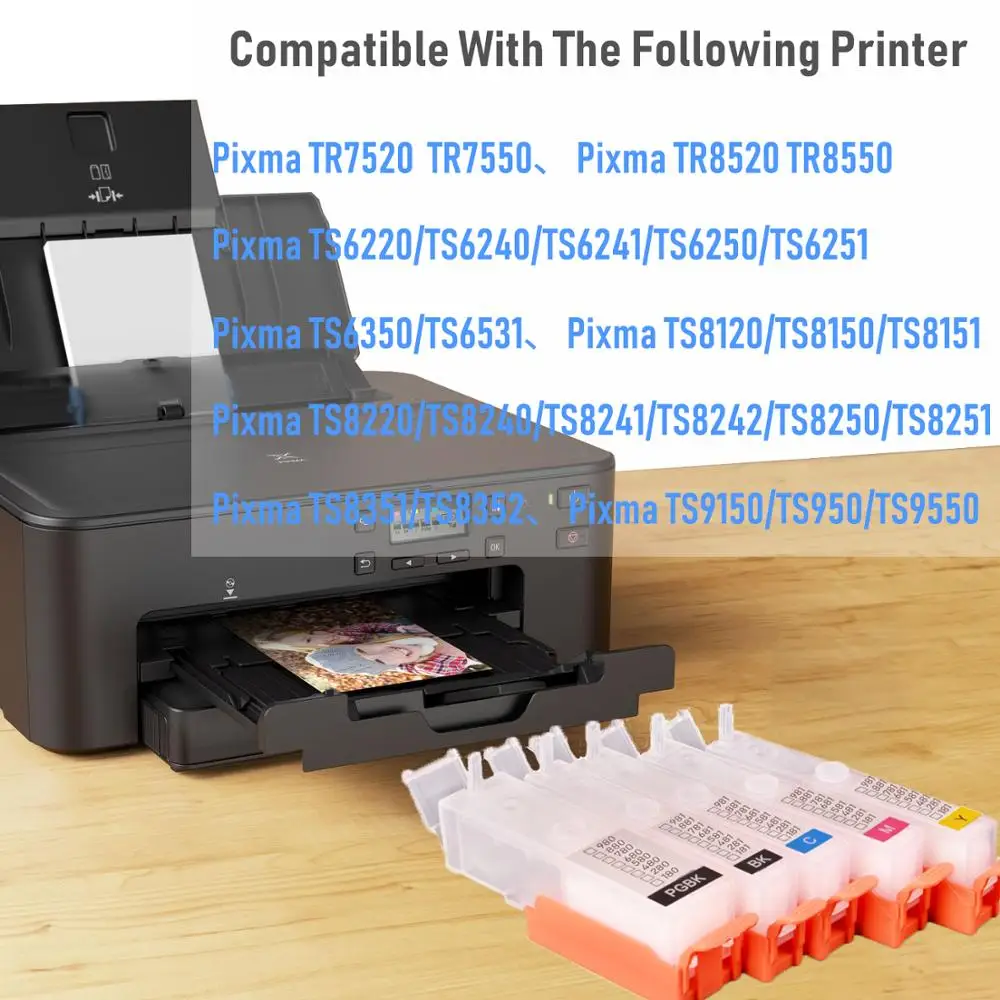 Pgi-580 580xxl Refill Ink Cartridge 