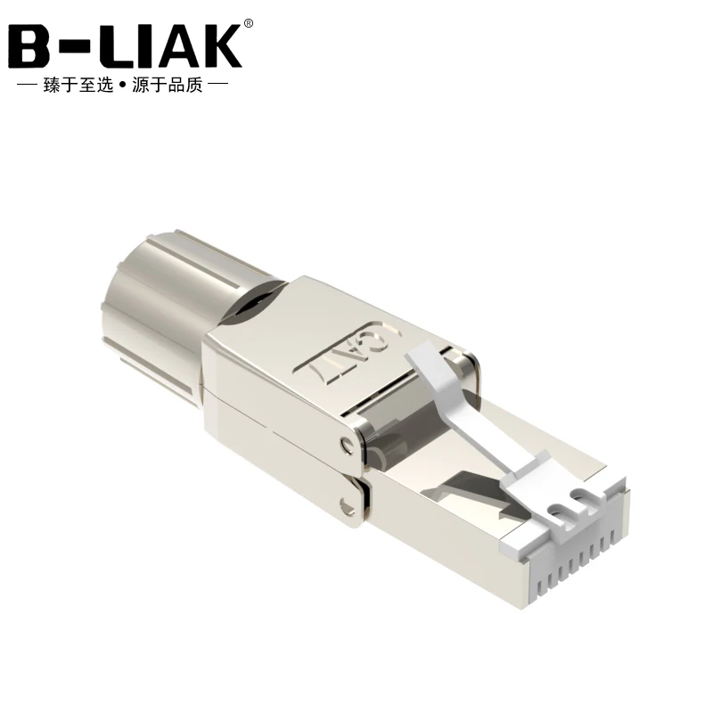 Connecteur RJ45 8P8C STP, connecteur de champ blindé, fiche de terminaison  RJ45 pour câble d'installation solide Cat.6/6A/7 23awg, ✓ Meilleur prix au  Maroc