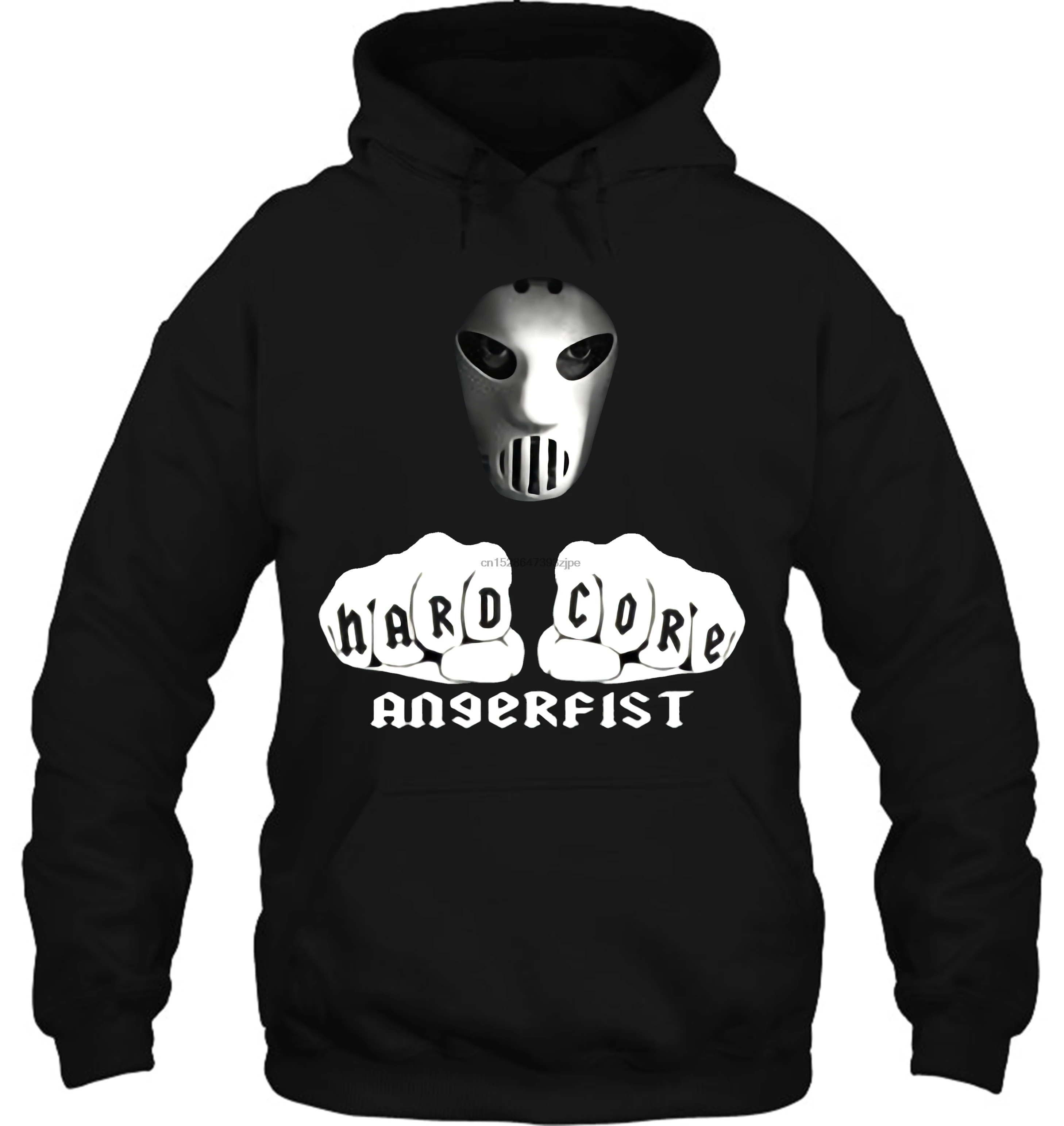 Мужская толстовка с капюшоном; модная женская уличная одежда; Camiseta Hardcore Angerfist
