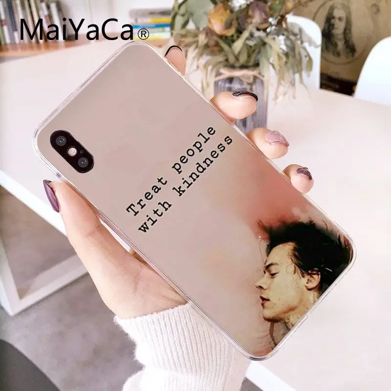 Чехол для телефона MaiYaCa Harry Styles для iPhone 6S 6plus 7plus 8 8Plus X Xs MAX 5 5S XR 10 - Цвет: A2