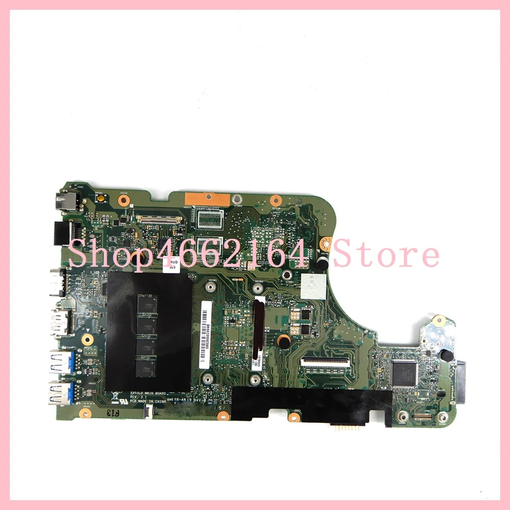 Best  X555LA MAIN_BD._4G/I7-4510U/AS X555LA mainboard REV 3.1 For Asus X555LA X555LAB X555LD X555L VM501L