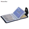 Fashion PU Leather Function 12/24 Bits Card Case Business Card Holder Men Women Credit Passport Card Bag ID Passport Card Wallet ► Photo 2/6