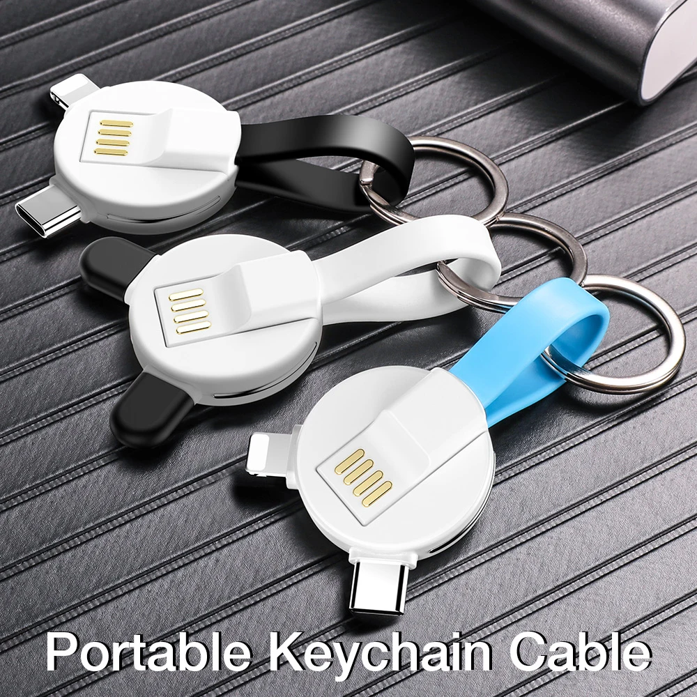 FLOVEME 3в1 Micro usb type-C 2A Магнитный зарядный кабель для iPhone samsung Xiaomi портативный брелок Быстрая зарядка провод для передачи данных