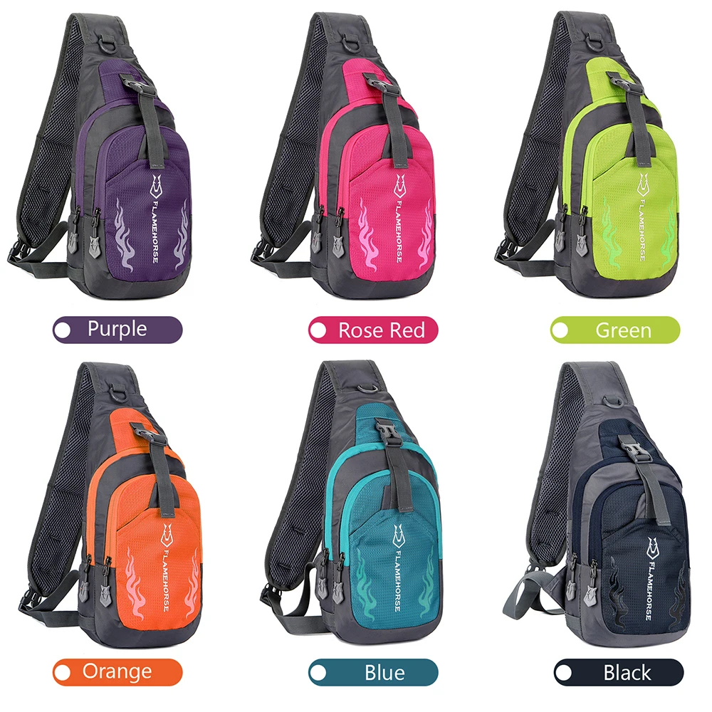Generic Sac de poitrine multifonction pour homme, sac à bandoulière étanche pour homme, sacs initiés au voyage antivol, chargement USB, sac à bandoulière de sport, nouveau à prix pas cher
