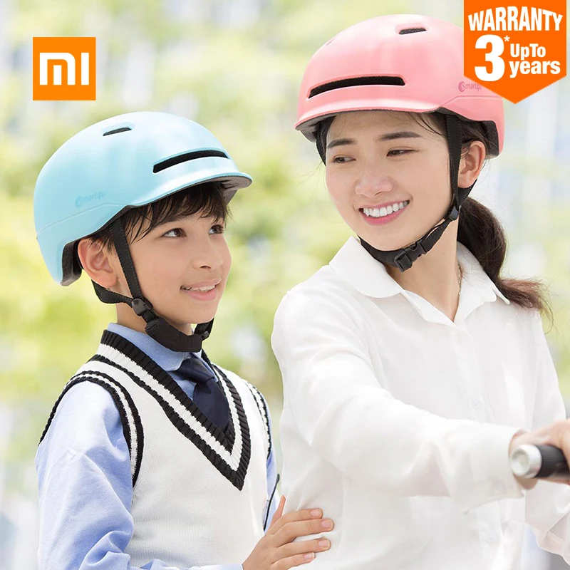 Новый оригинальный подлинный велосипедный шлем XIAOMI умный светодиодный