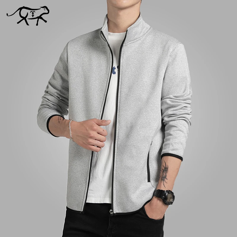 

Baseball Jacket Men Spring Autumn Casual Solid Fashion Slim Zipper Bomber Jackets Men Overcoat Mens Thin Wind breaker Jackets