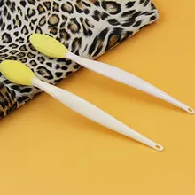 2 шт. облегченное средство для мытья лица для ванной комнаты уход за кожей Очищающая щетка для лица отшелушивающая Экологичная двухсторонняя простая в использовании