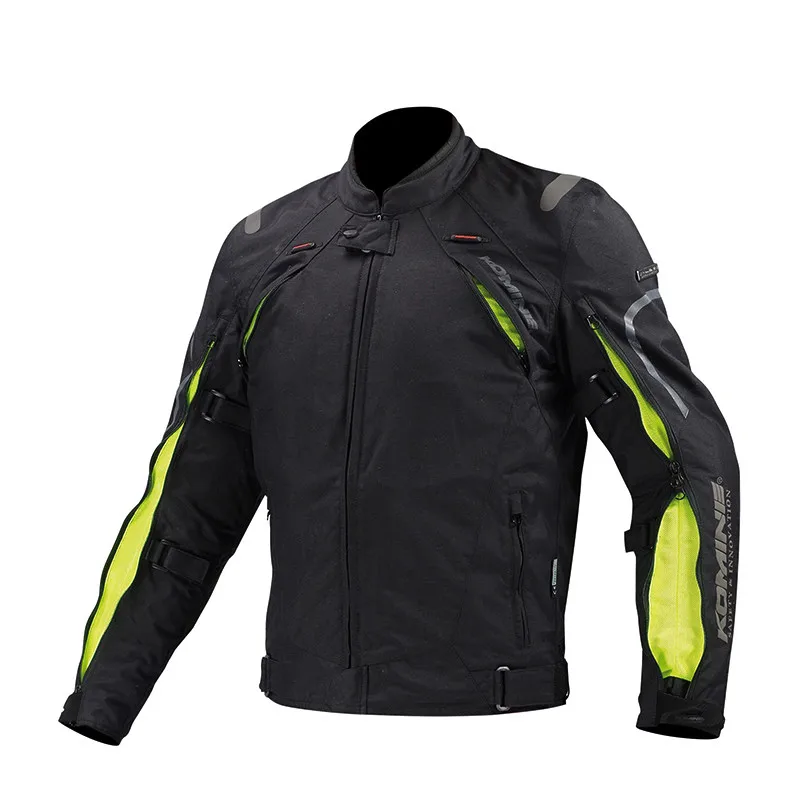 

Motorsports Motorcycle Scooter Touring Komine JK-108 Men's Jackets With Neck Protection With Waterproof Liner