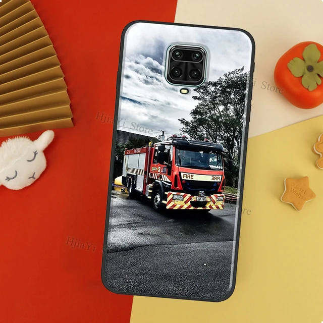 Coque Xiaomi Redmi Note 12 Pro 5G Pompier Casque Camion