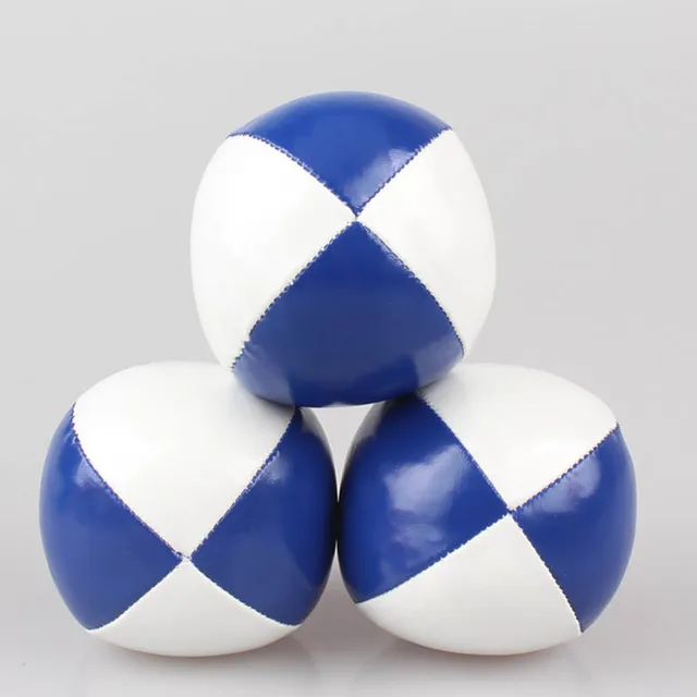 3PCS Net Set Suit Professional Juggling Ball Acrobatics Toss Ball Educational Toy Children Fun Sports Pu Soft Juggling Ball Toys 3