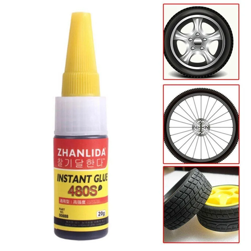 Adhesives Tire Repair Glue 480S Sealers Super Caulk Car Rubber Repair  TireGlue