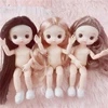 16cm BJD Doll 13 Movable Jointed Dolls Cute Multiple Color Hairstyles Doll for Girls Toys Female Nude Body Fashion Gift ► Photo 2/6