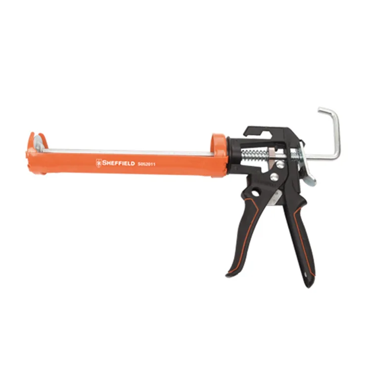 

SHEFFIELD Tool 9-Inch Heavy Duty Silicon Sealant Gun Silica Gel Gun S052012