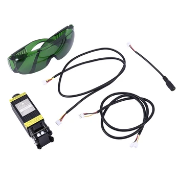 

2500Mw 12V High-Power Blue Light Engraving Head Engraving Module Diy Engraving and Engraving with Glasses