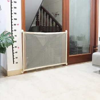 

Dog Cat Gate Barrier Fence Pet Protection Separation Guard Net Pet Gate With Hook Foldable Fence Set Durable