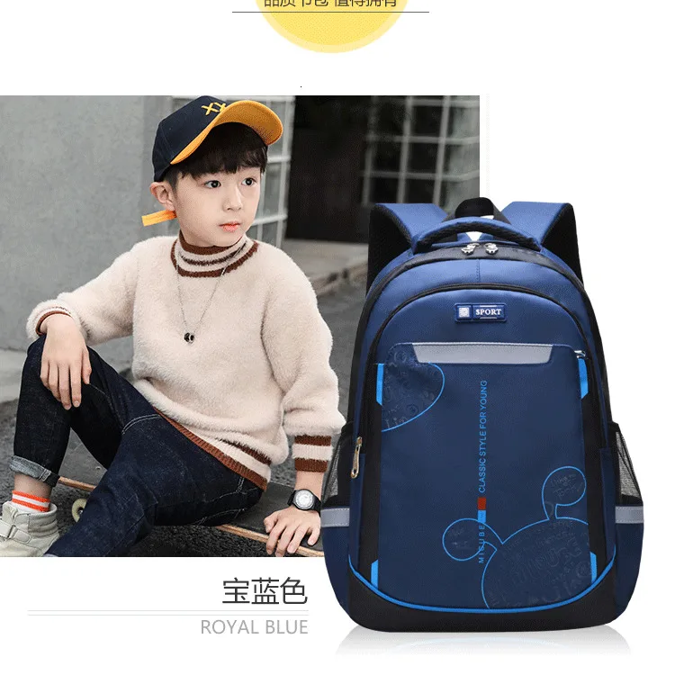 School Bags For Boys Girls Children Backpacks Primary Students Orthopedic Backpack Waterproof Schoolbag Kids Mochila
