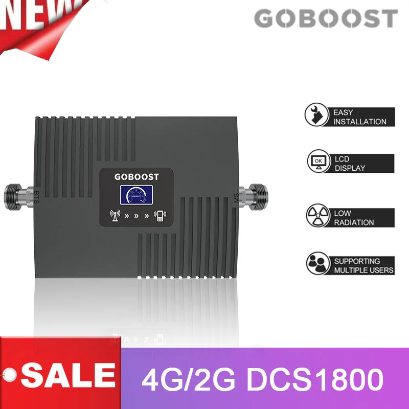 GOBOOST 4G усилитель сигнала DCS 1800 МГц диапазона 3 Сотовая связь Репитер мобильного