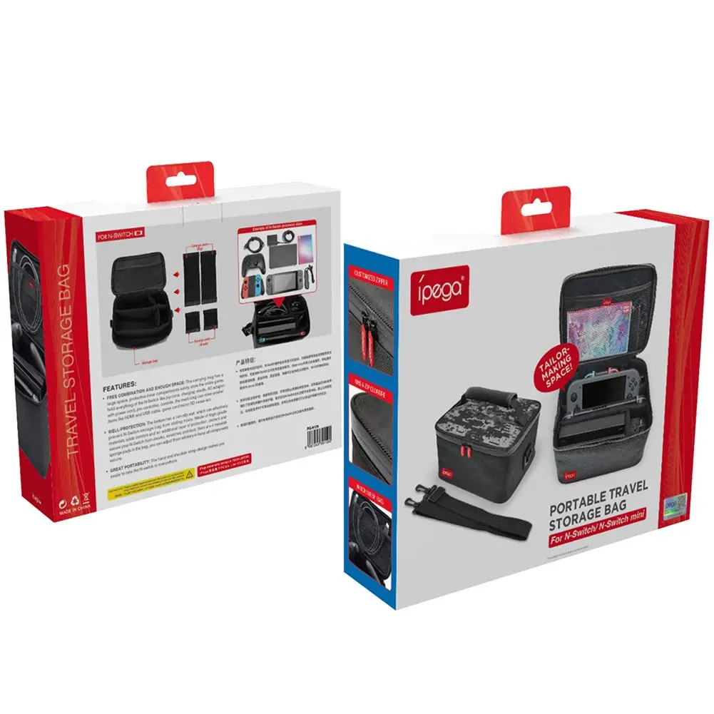 Жесткий чехол для хранения Bog для nintendo Switch, защитный чехол, PG-9179 сумка для переноски, аксессуары для игрового контроллера NS Switch