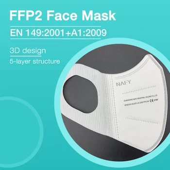 

FFP2mask Filter Face Masks 5 Layer Anti-Pollution Non-disposable Protective FFP2 Masks Dust Filter Safety Mask