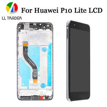 

LCD Replacement for Huawei P10 Lite Display Screen Pantalla P10 Lite Touch LCD Digitizer Assembly Black+Frame+Tools