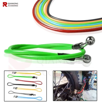 

FOR KAWASAKI KX65 KX85 KX125 KX250 KX250F KX450F KLX250 Motorcycle universally Braided Brake Clutch Oil Hoses Lines Pipes Cables