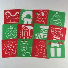 Puzzle pour enfants, peinture précoce, planche à dessin de noël, carnet de croquis, jouet, papeterie, modèles, outils unisexes en plastique, 2021