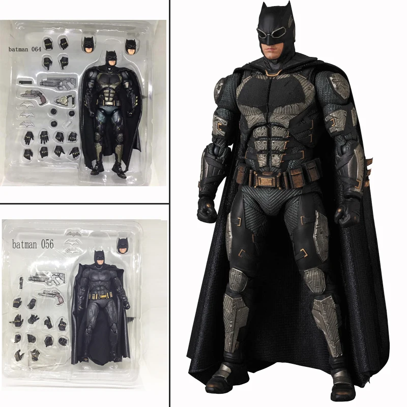 6ihch Темный рыцарь DC Лига Справедливости Mafex 064 Бэтмен Тактический Костюм версия