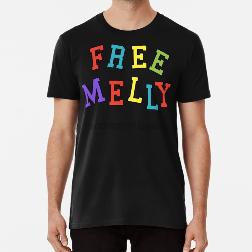 Футболка Free Melly free melly ynw ynwmelly freemelly REP murder on my mind | Мужская одежда