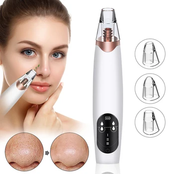 

USB Rechargeable Blackhead Remover skin tag remover Pore Vacuum Skin Care Tools Acne Pore Cleaner removedor de cravo plasma pen