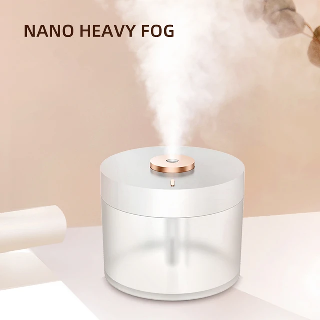 Wireless Air Humidifier USB Portbale Aroma Diffuser 2000mAh Battery Rechargeable Umidificador Essential Oil Humidificador Diffuseurs et Huiles essentielles Cocooning.net