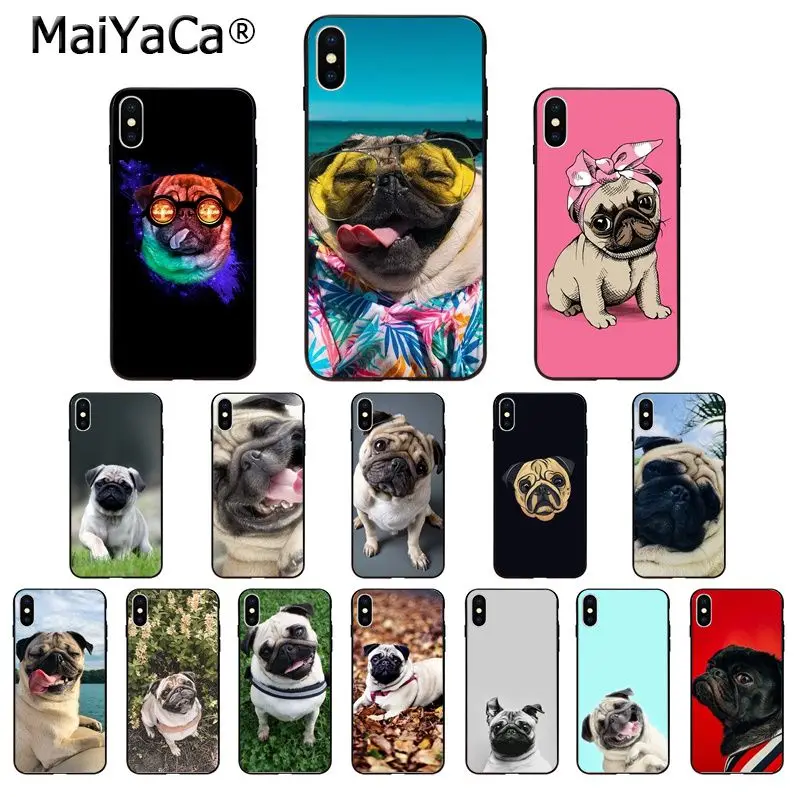 Мягкий силиконовый чехол MaiYaCa из ТПУ для iPhone 6S 6plus 7 7plus 8 8Plus X Xs MAX 5 5S XR 11 11pro
