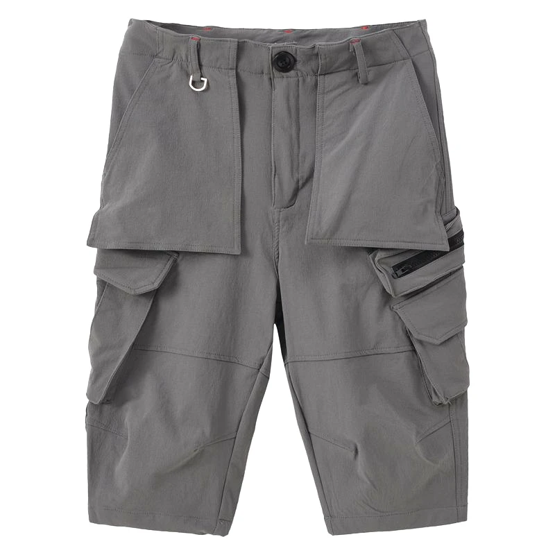 Ins порт Ветер Европа и Америка Высокая улица тренд Лето мульти-карман Дикие повседневные Прямые рабочие шорты мужские пять брюки