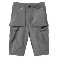 Ins порт Ветер Европа и Америка Высокая улица тренд Лето мульти-карман Дикие повседневные Прямые рабочие шорты мужские пять брюки