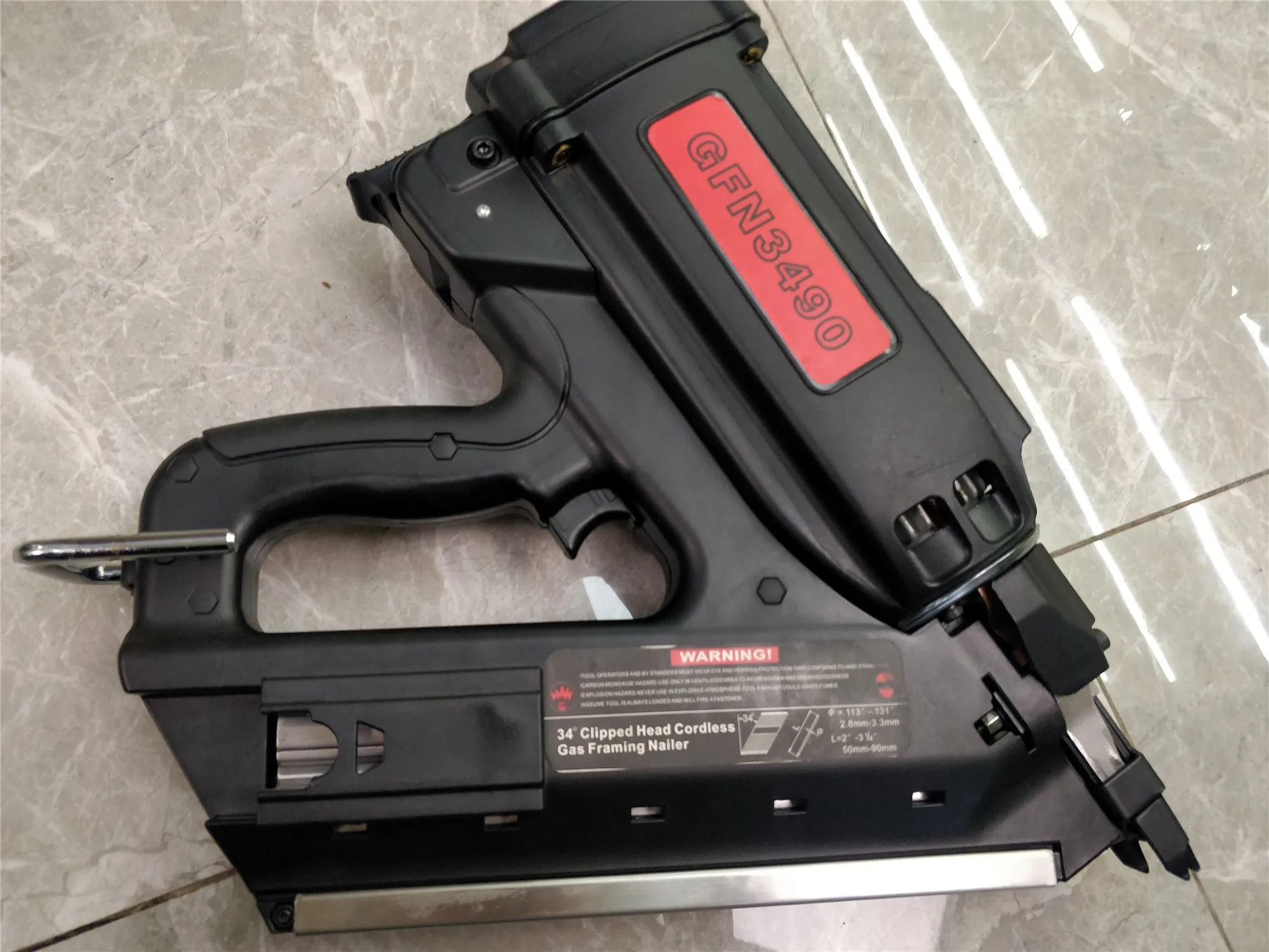 Apply to framing nails 50-90 mm gas nailer gas fuel cell