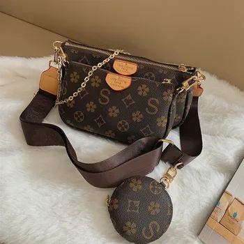 

3 in 1 Mahjong Bags for Women 2020 Vintage Crossbody Shoulder Bag Luxury Handbags and Fashion Bags sacos de mujer de vestir