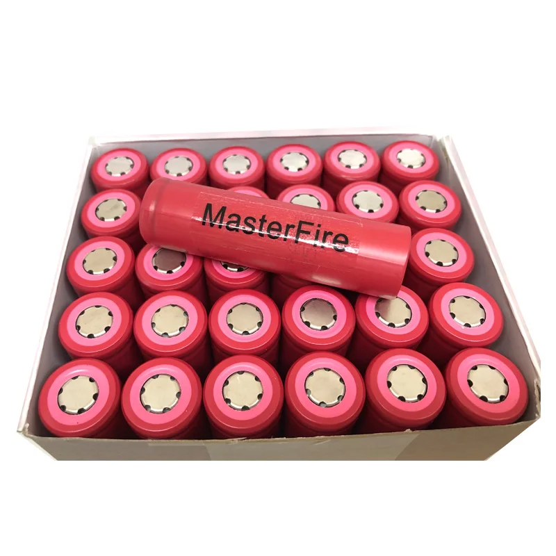 MasterFire 10 шт./партия Sanyo 18650 UR18650AA 2200 мАч перезаряжаемая литиевая батарея лампа фонарик светодиодный фонарик батареи для ноутбука