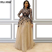 Мусульманские Вечерние платья с объемным цветком в арабском стиле,, турецкое исламское платье для выпускного вечера, длина до пола, пышное платье с бисером, Robe De Soiree, Дубай