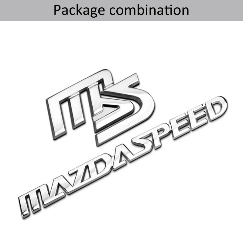 DSYCAR 1 компл. 3D металлический маздаспеед автомобильный боковой крыло задний багажник эмблема значок наклейка для MAZDA 3 6 автомобильный Стайлинг декоративная