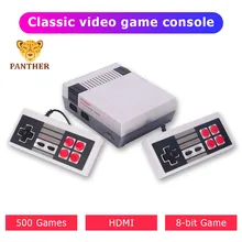 Семейная игровая ТВ-приставка HDMI AV выход портативная Ретро игровая консоль встроенный классический 500 игр для 4K ТВ и NTSC