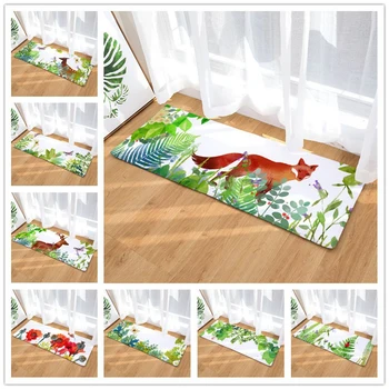 

Hot Sale 1PC Soft Absorbent Memory Foam Bath Mat Flannel Bathroom Carpets Non-slip Washable 50x80 Cm