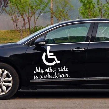 

Newest wheelchair Car Wrap Vinyl Car Sticker Decal Wholesale