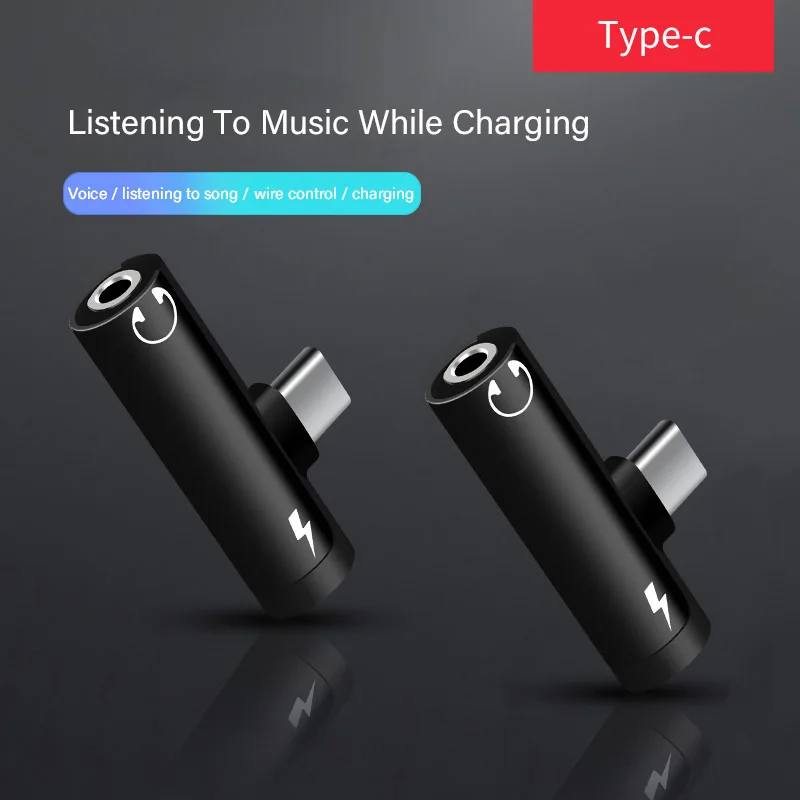Usb type C до 3,5 мм аудио адаптер для наушников type-C 3,5 Aux разъем для наушников зарядный кабель USB-C адаптер для samsung huawei Xiaomi