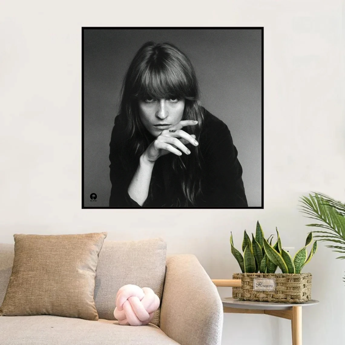 Firenze + The Machine Queen Of Peace Music Album Cover Poster Prints Art Canvas Painting Wall Living Room Home Decor (No Frame)