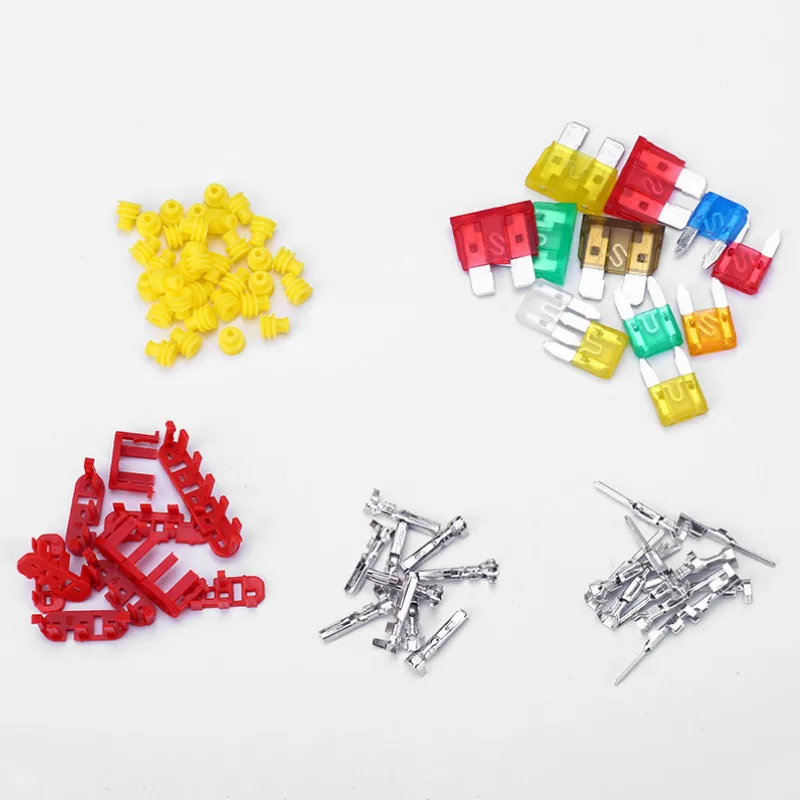 

Dropship 240pcs HID Waterproof Connectors 1/2/3/4 Pin 26 Sets Car Electrical Wire Connector Plug Truck Harness 300V 12A