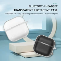 Kompatybilny z Bluetooth bezprzewodowy futerał na słuchawki zestaw słuchawkowy TPU pokrowiec na słuchawki do Lenovo LP40 pojemnik ochronny do ładowania