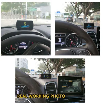 

3inch Head Up Display LCD OBD2 P12 HUD Head Up Display Smart HD Newest